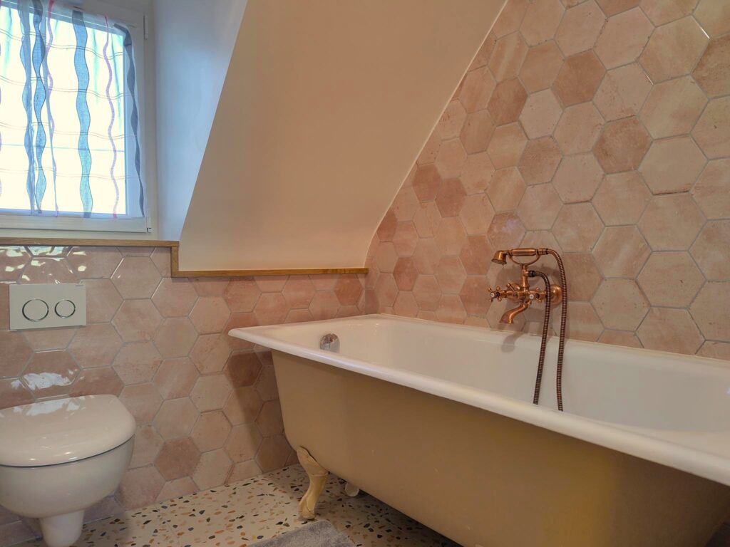 salle de bains maison à louer Plougasnou